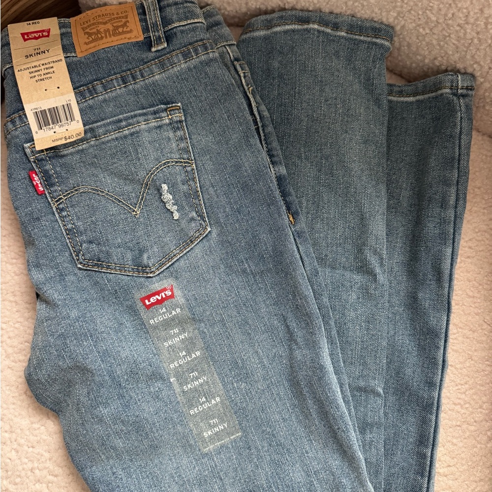 Levi's Girls' 711 Skinny Fit Jeans